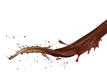 splashes of coffee