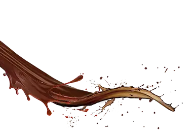 splashes of coffee